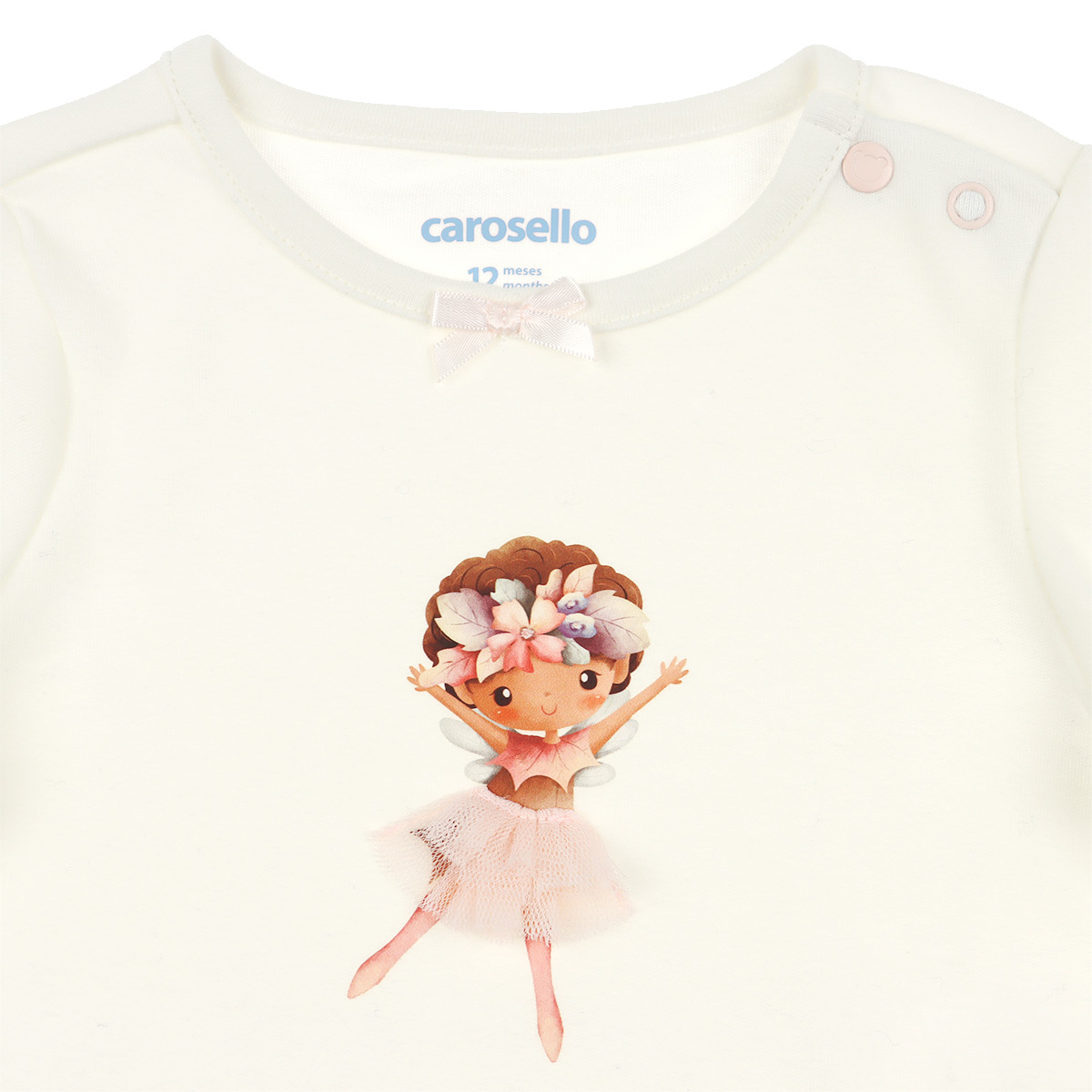 Conjunto Body y Pants Tut&uacute; Bailarina Carosello Beb&eacute; Ni&ntilde;a image number null