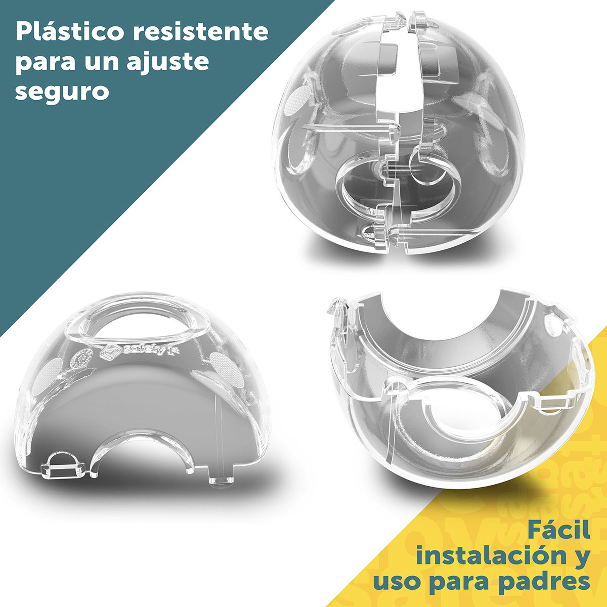 Set 3 Pack Accesorio de Seguridad Cubierta de Perilla para Puerta Safety 1st image number null