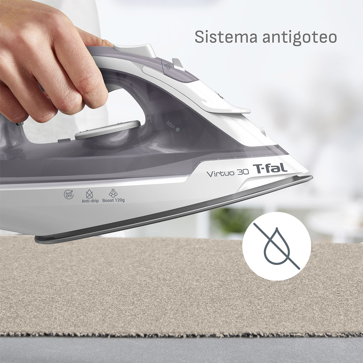 Plancha De Vapor T-Fal Virtuo 30 image number null