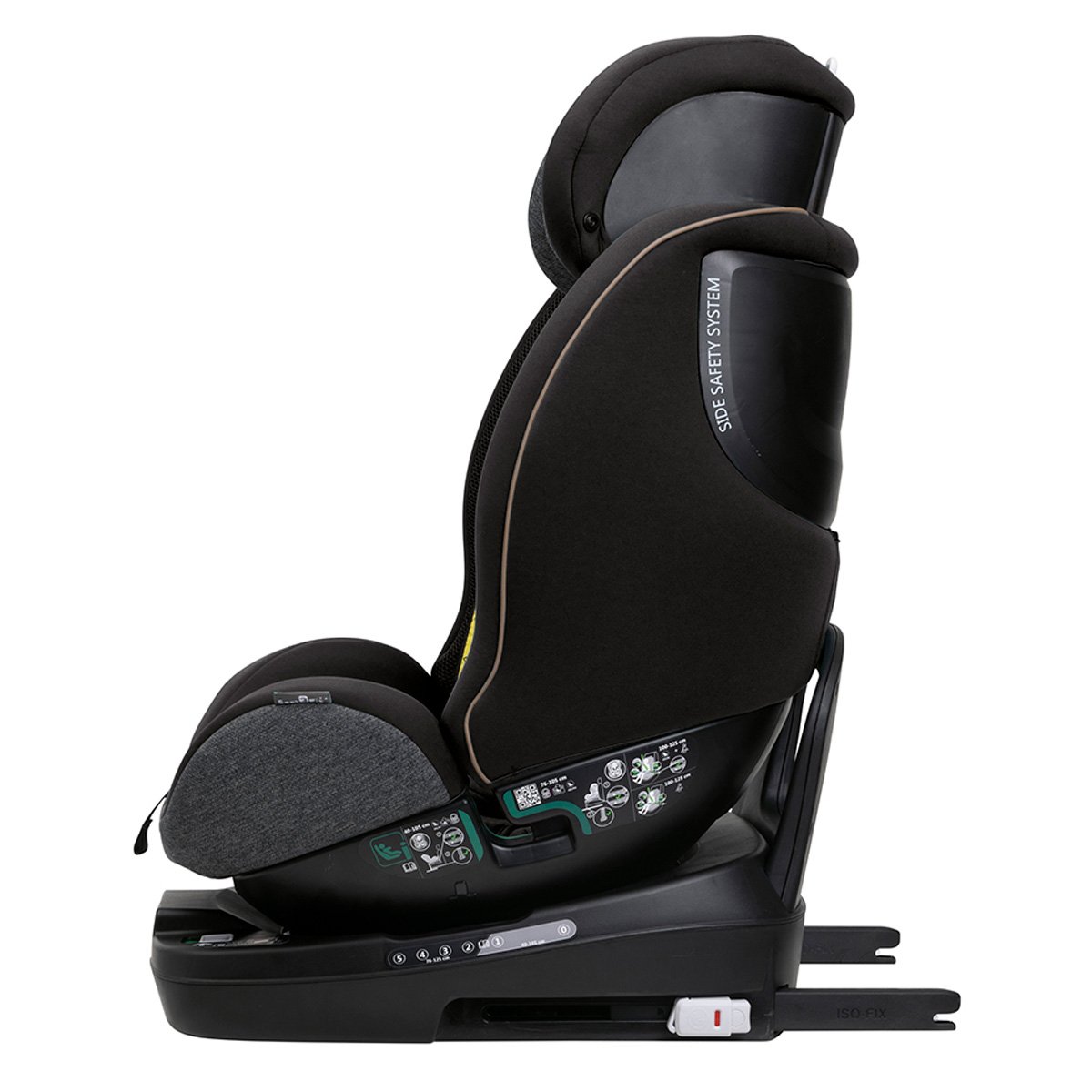 Autosiento Seat3Fit Negro Melange Chicco image number null