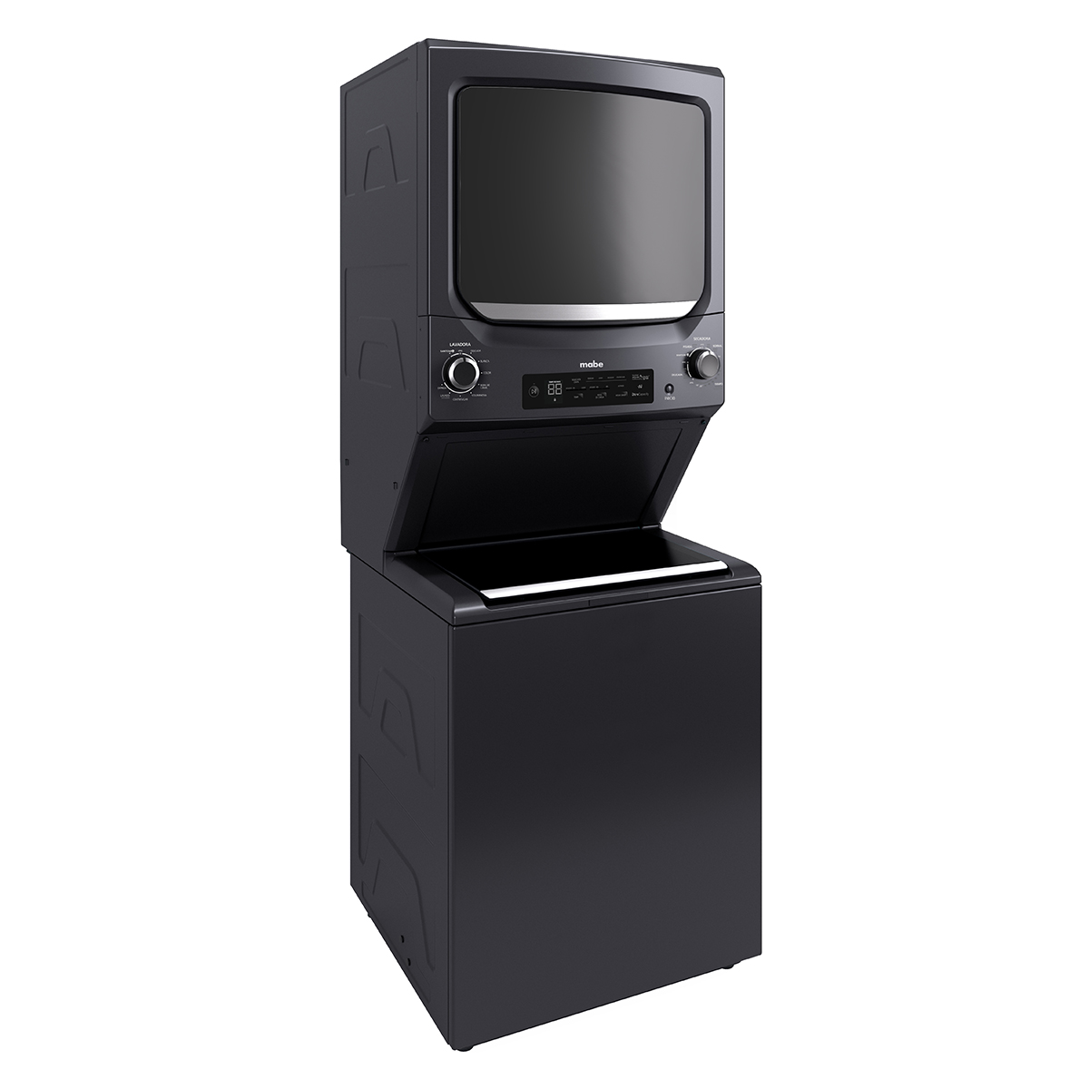 Centro Lavado Premium 24kg Mabe A Gas Negro image number null