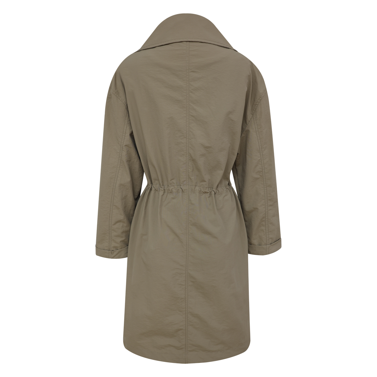 Gabardina larga beige para Mujer Petite JUST BY BASEL image number null