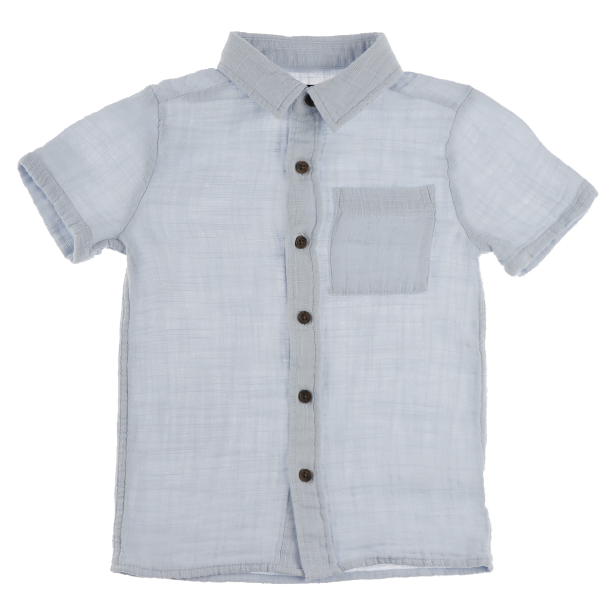 Camisa Ligera Muselina Cuello Camisero Jeanious para Ni&ntilde;o image number null