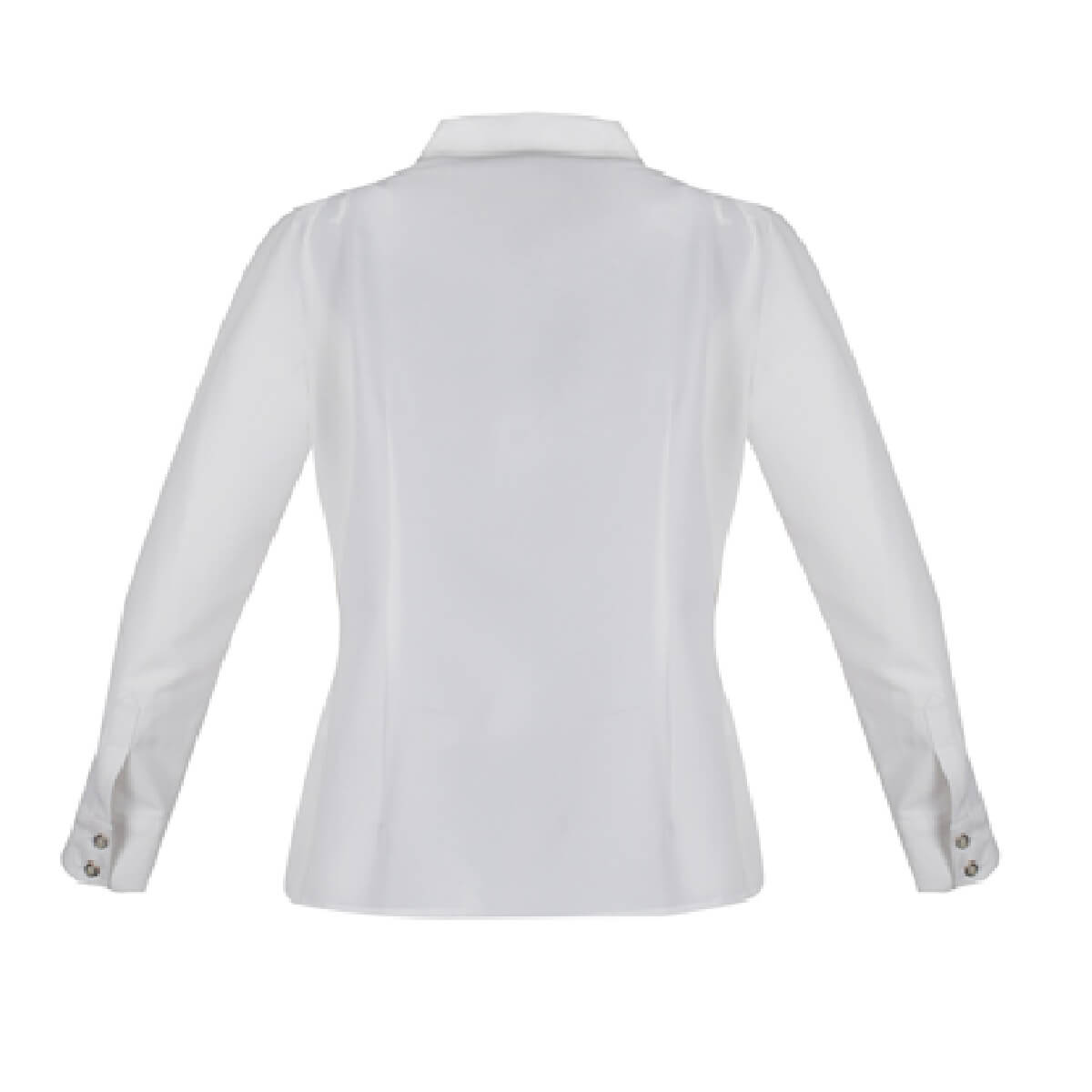 Blusa B&aacute;sica Camisera Relax Manga Larga Color Blanco Pavla Mint image number null
