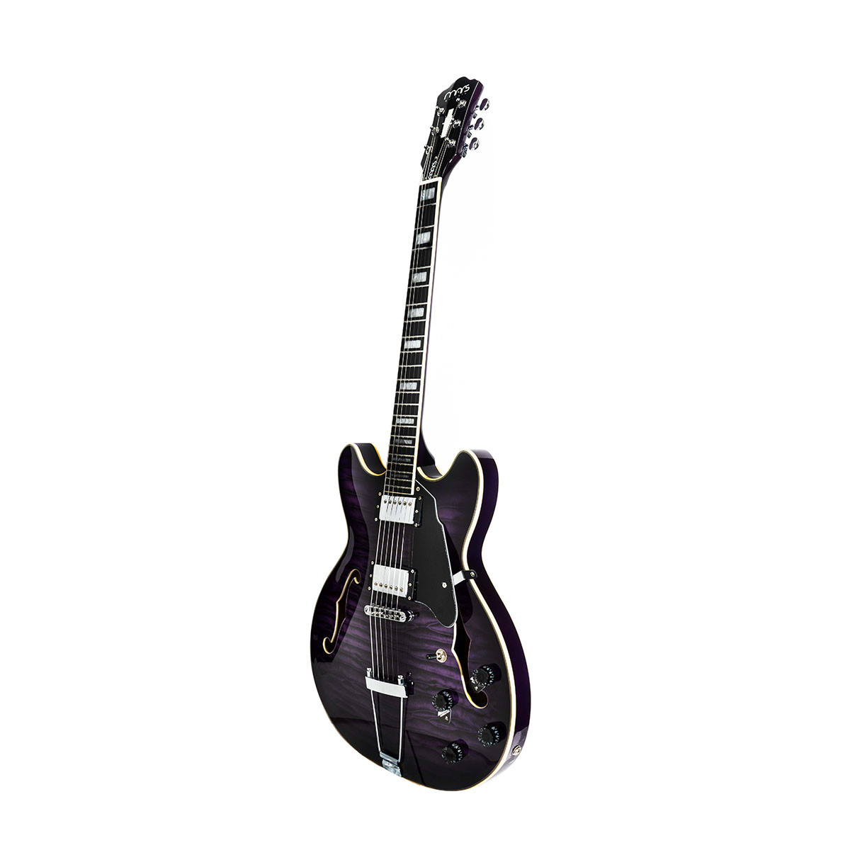 GUITARRA ELECTRICA MARS HB335CM MORADA image number null
