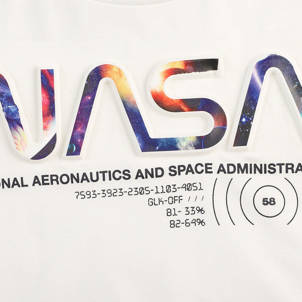 Playera con Dise&ntilde;o Nasa Manga Corta para Beb&eacute; Ni&ntilde;o image number null