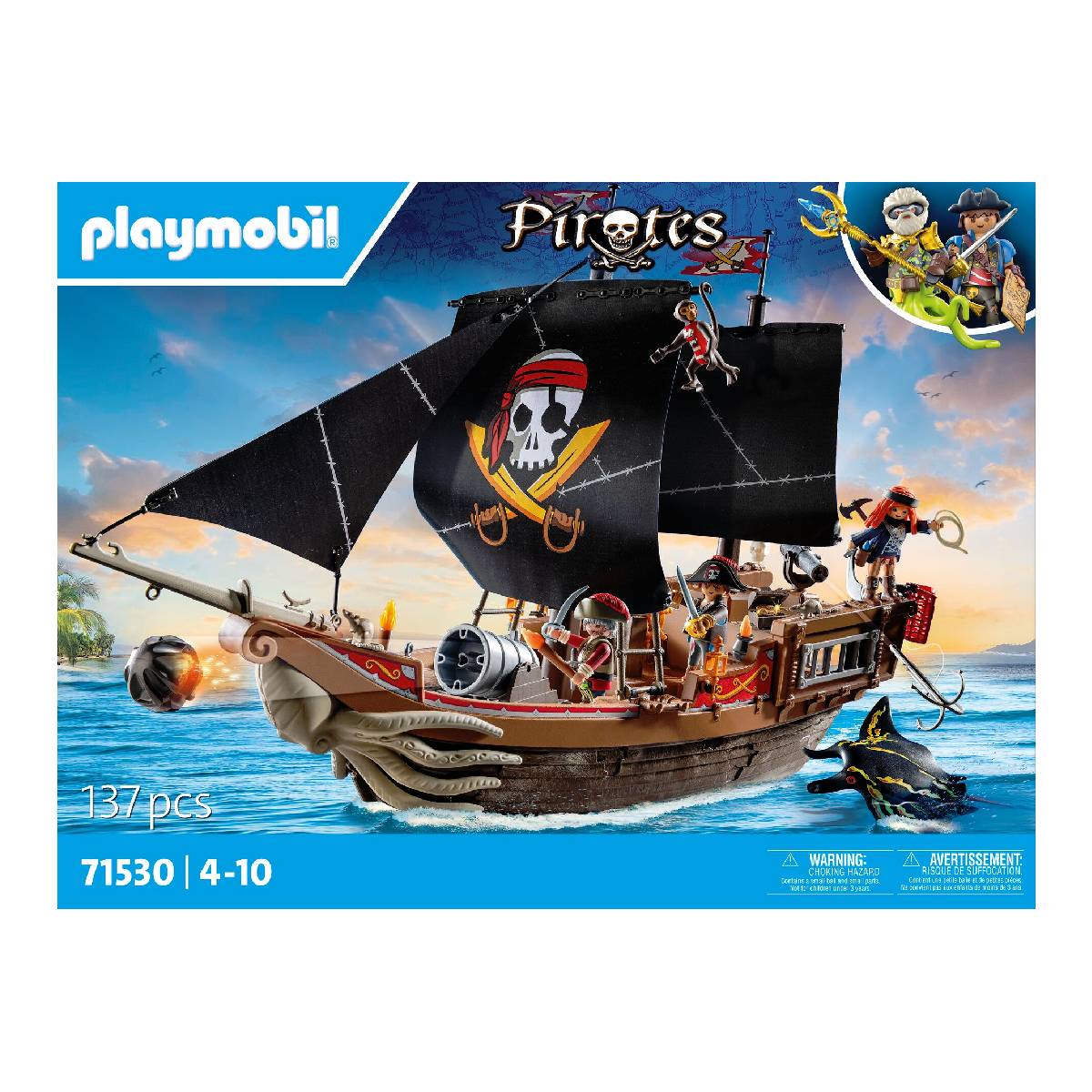 Gran Barco Pirata Playmobil image number null