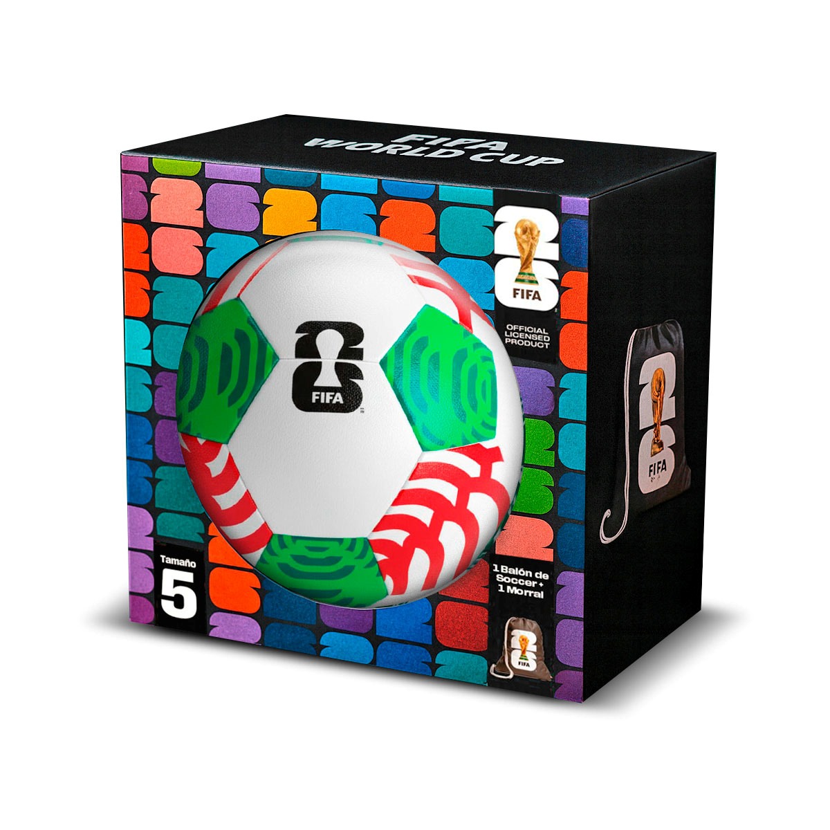 Bal&oacute;n Morral F&uacute;tbol Fifa Multicolor image number null