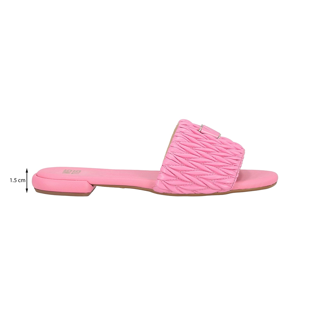 Sandalia Aplicaci&oacute;n Herraje Westies Rosa para Mujer image number null