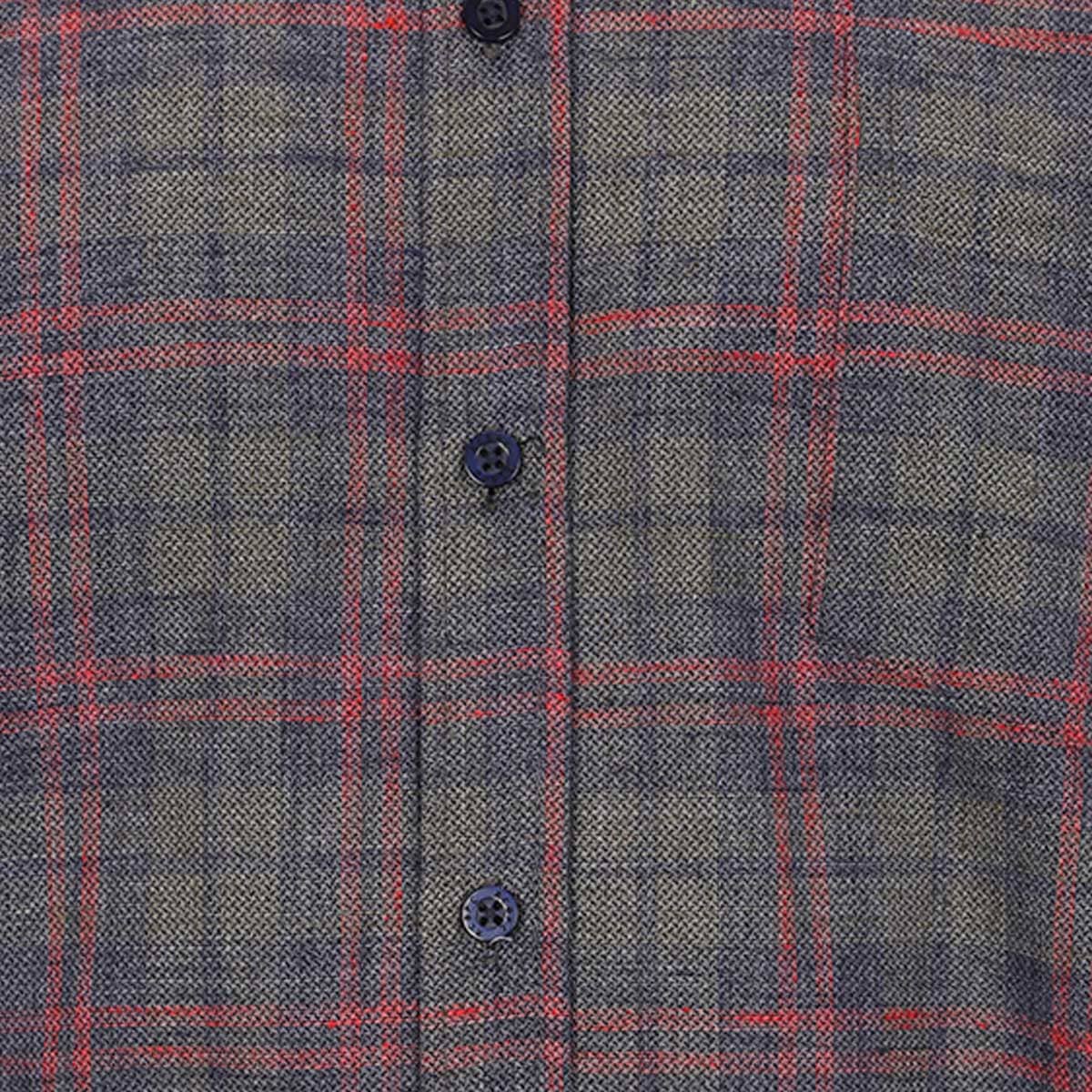 Camisa Cuadro Gris Polo Club para Hombre Plus image number null