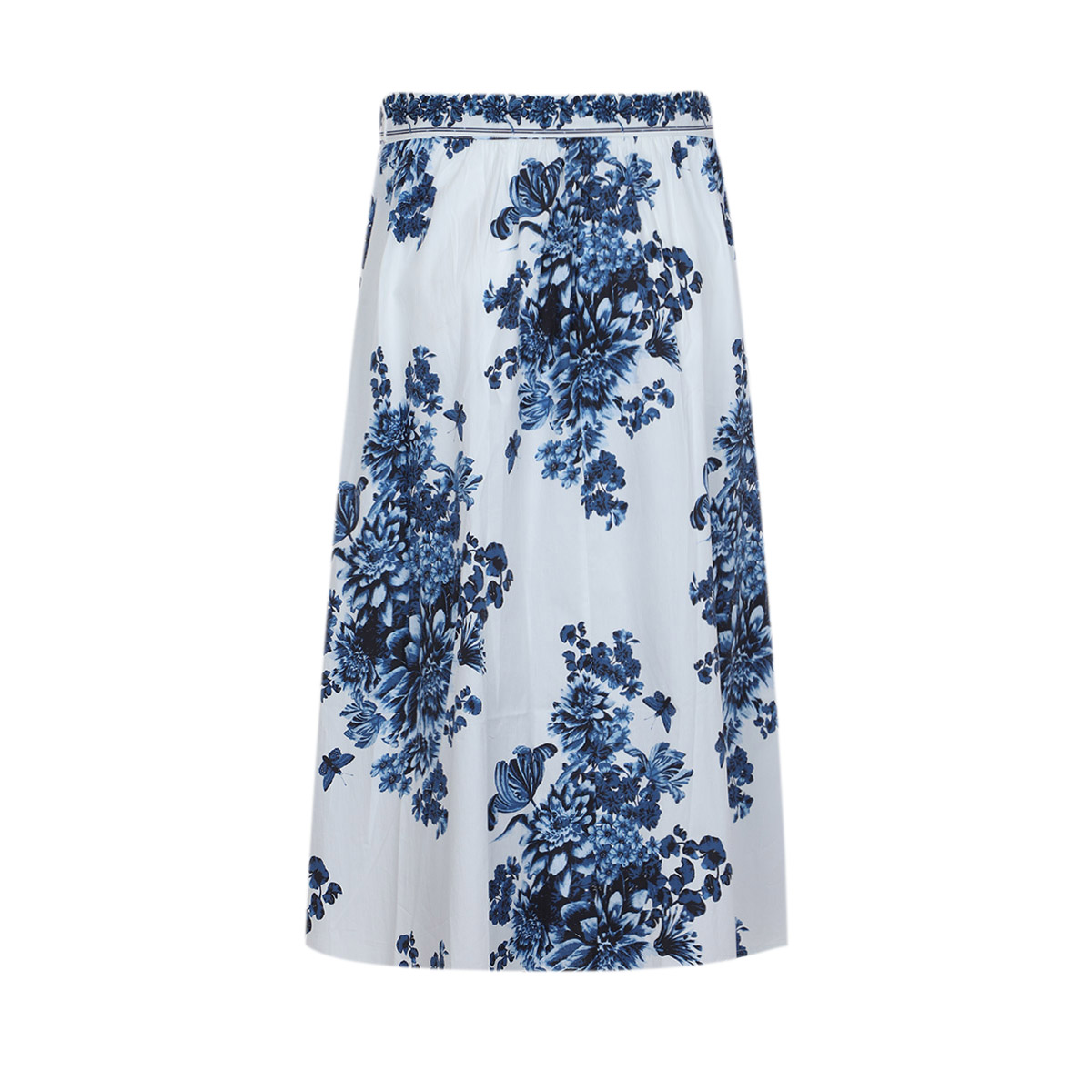Falda Larga Flores Life Styler Life Styler Para Mujer Curvy image number null