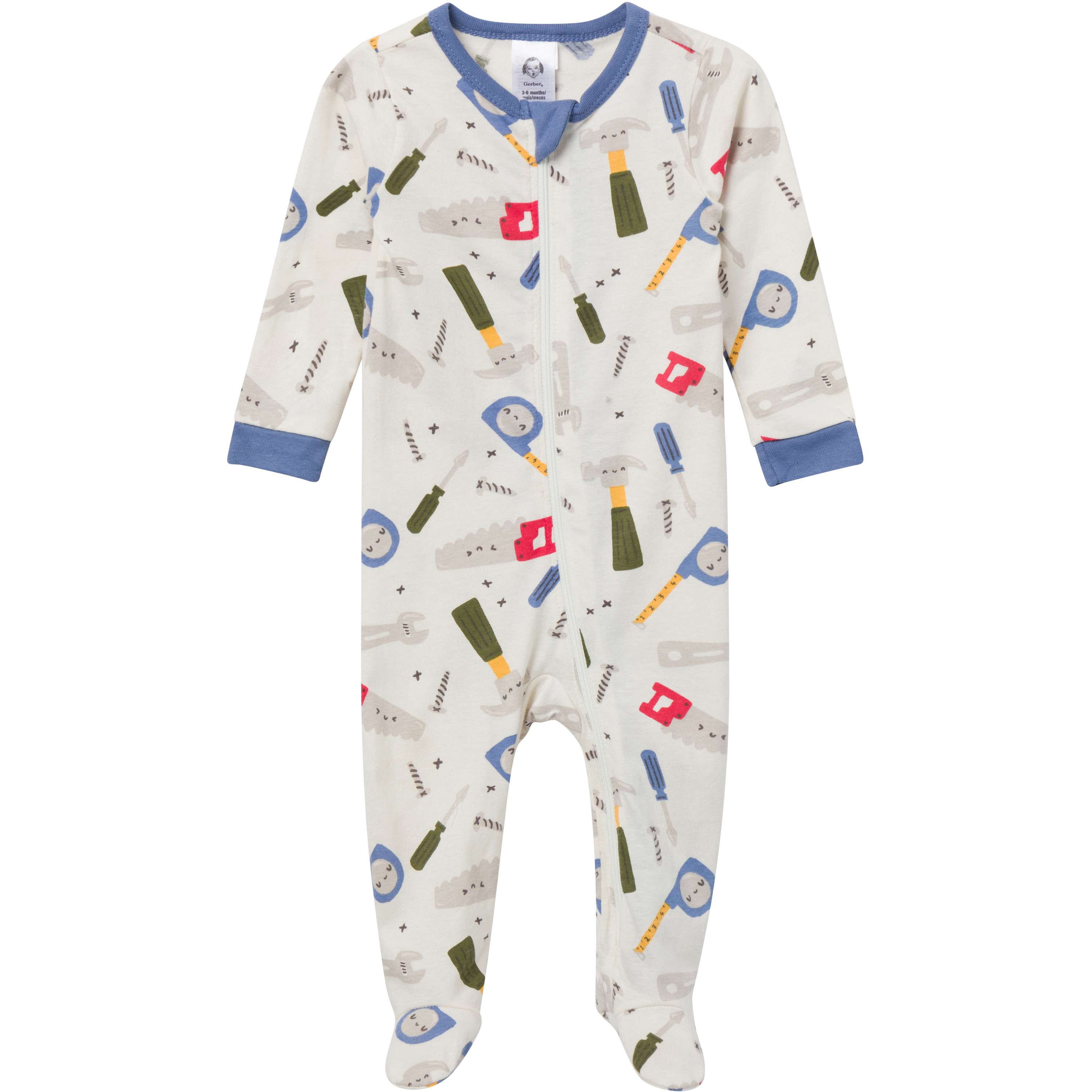 Mameluco con Dise&ntilde;o Herramientas Gerber para Beb&eacute; Ni&ntilde;o image number null