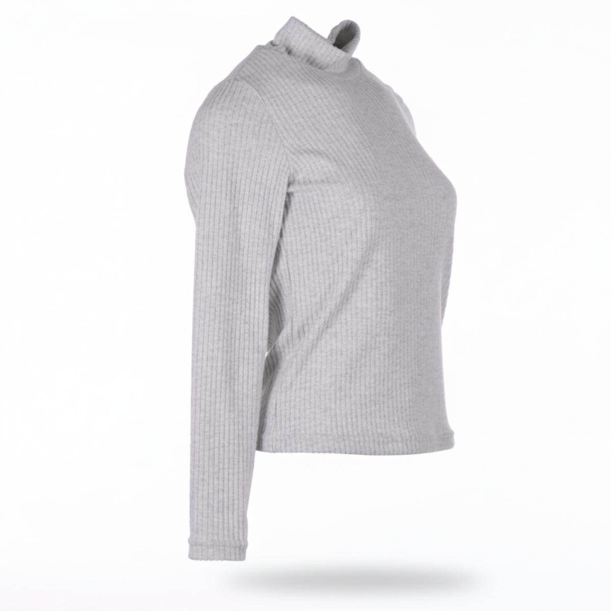 Su&eacute;ter Cuello Alto Acanalado Mujer DOMA NY Collection image number null