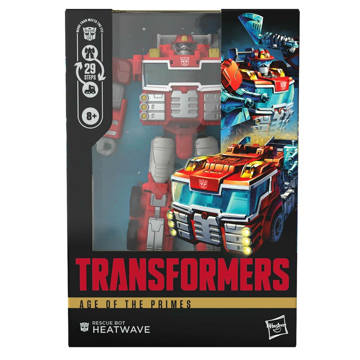 Transformers Figura de Acci&oacute;n Age of the Primes Voyager Rescue Bot Heatwave image number null