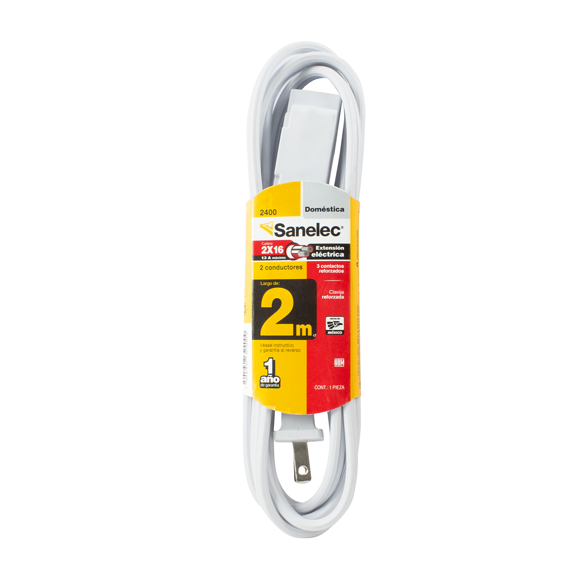 Extensi&oacute;n Dom&eacute;stica Sanelec 2m image number null