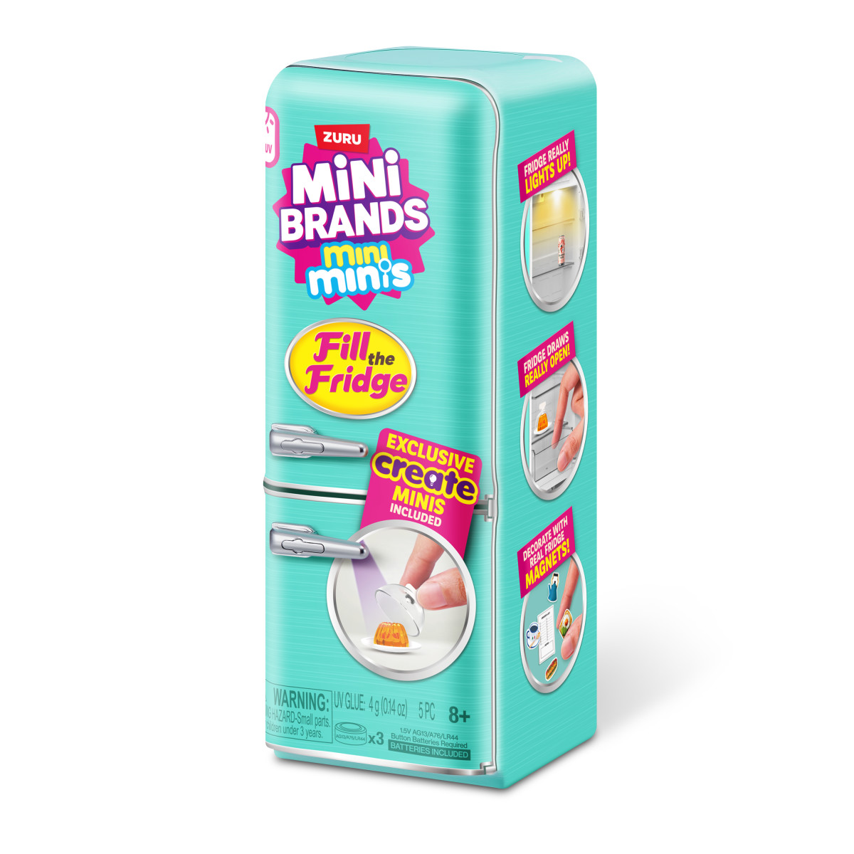 Playset Mini Brands Fill The Fridge image number null