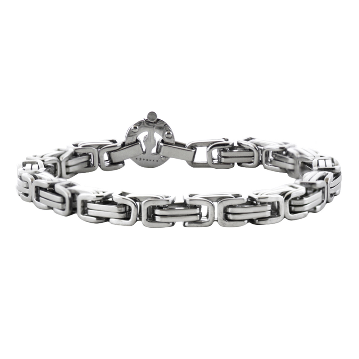 Pulsera Acero Estilo Bizantina Kpenko image number null