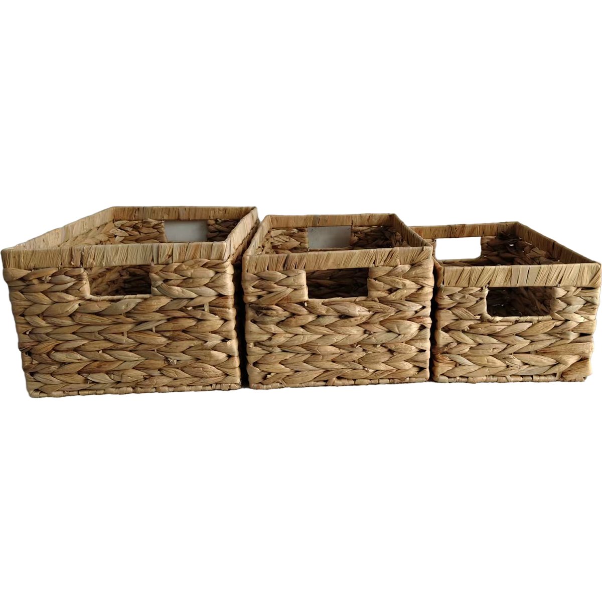 Set 3 Canastas Vintage Home Straw image number null