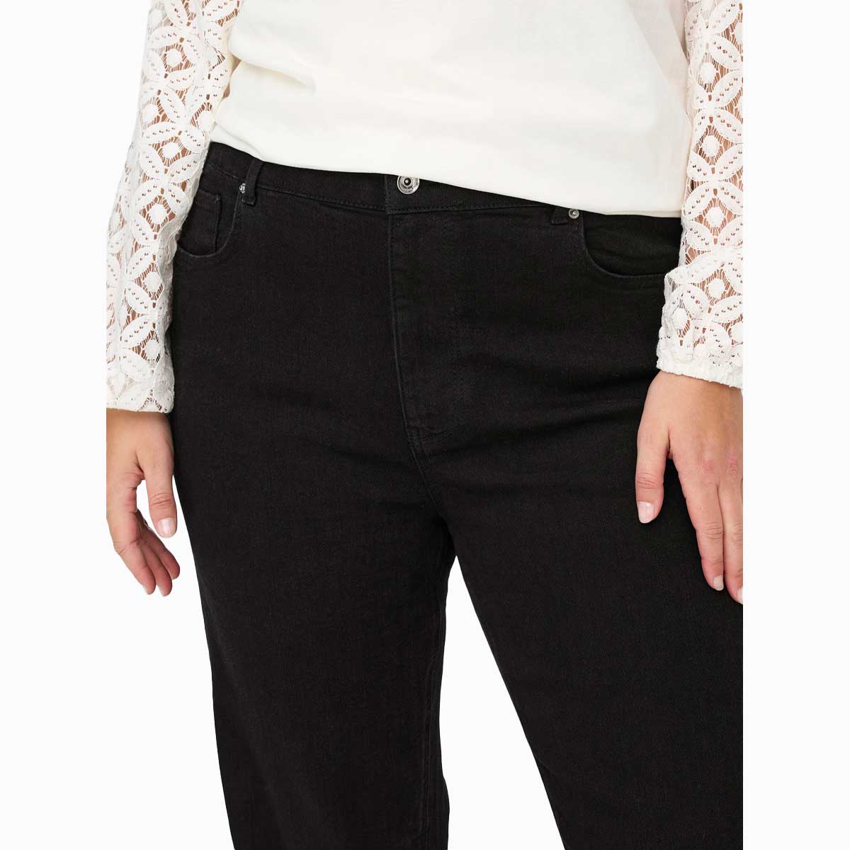 Pantal&oacute;n Mezclilla Straight Only Carmakoma Para Mujer Curvy image number null