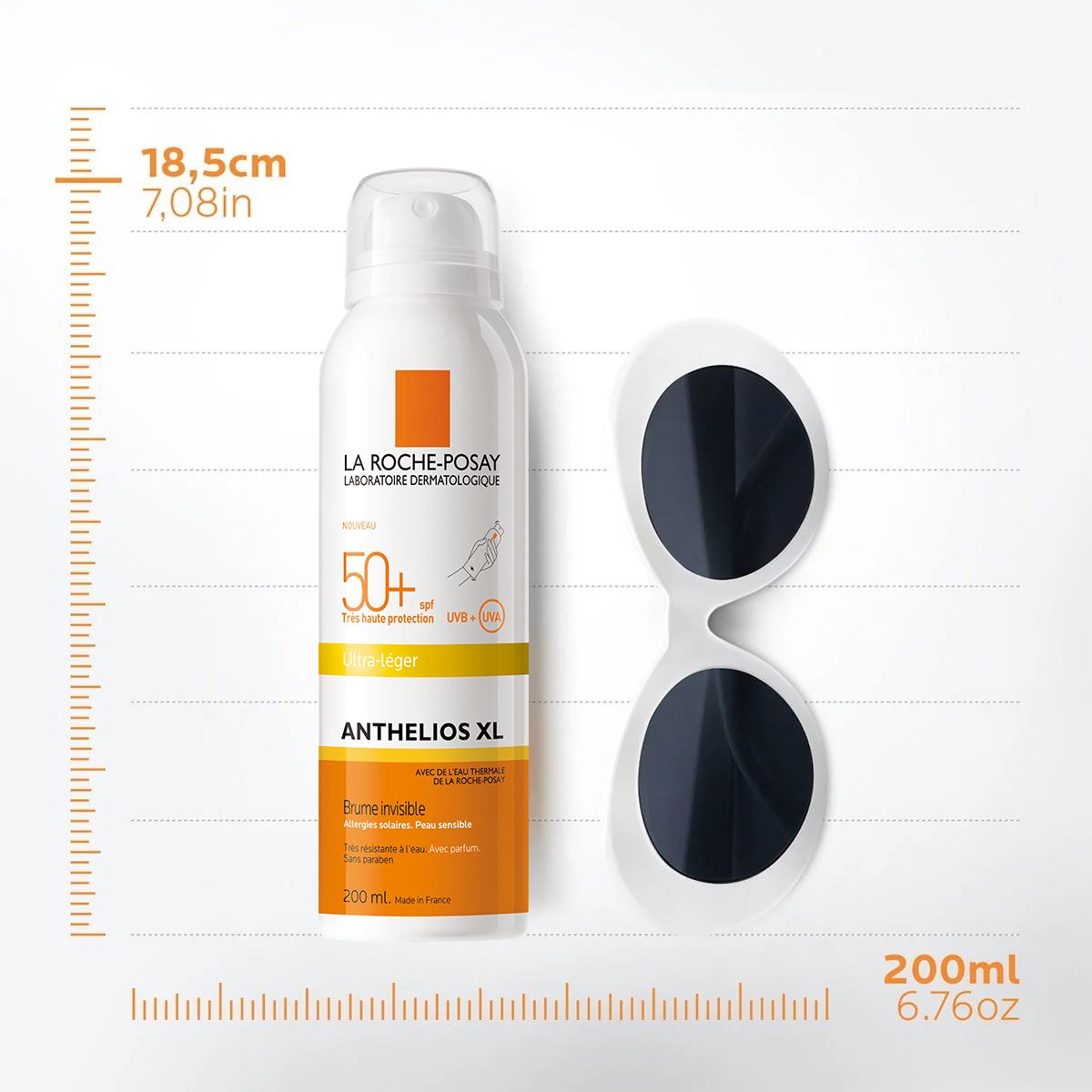 La Roche Posay Anthelios Bruma Corporal Invisible Ultra-ligera Fps50+ 200ml image number null