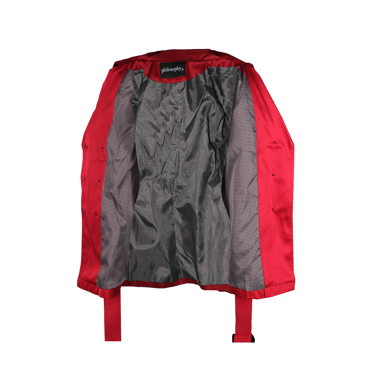 Gabardina Con Solapa Philosophy Para Mujer Junior image number null