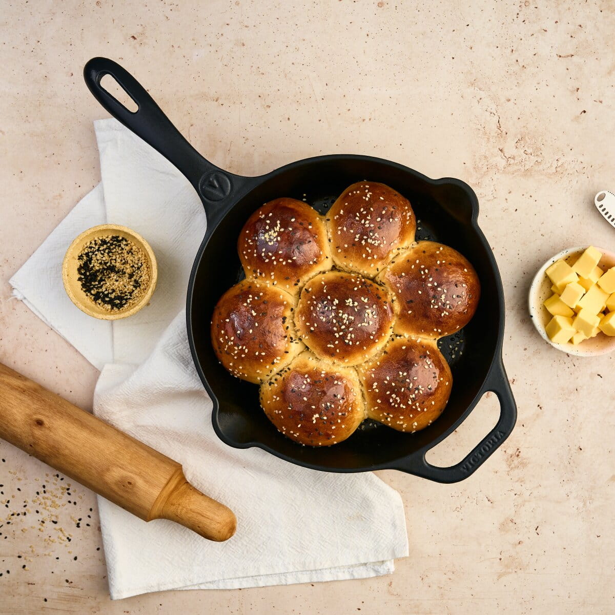 Sart&eacute;n de Hierro 25 Cm Esmaltado Victoria image number null