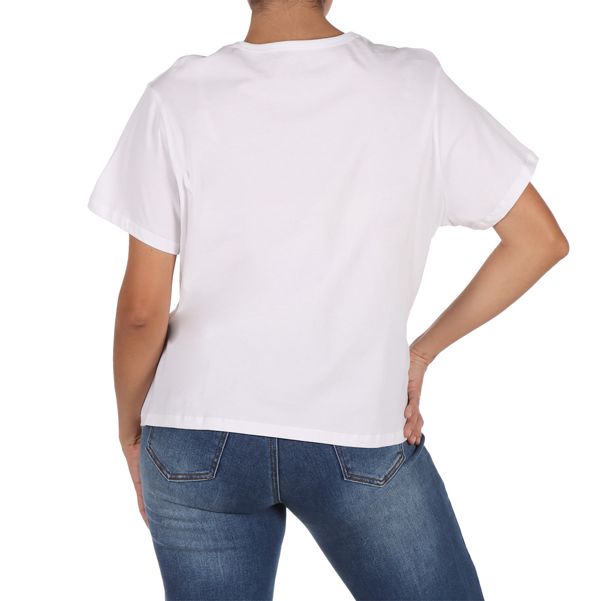 Playera Manga Corta Gr&aacute;fico Martini Jeanious para Mujer image number null