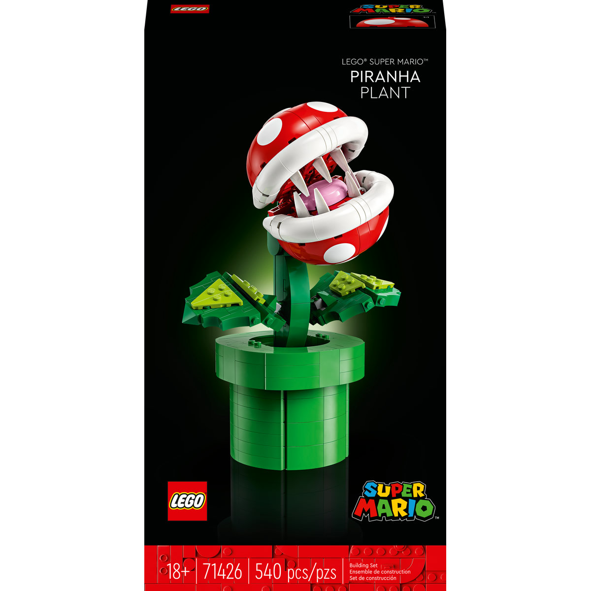 Planta Pira&ntilde;a LEGO&reg; Super Mario image number null