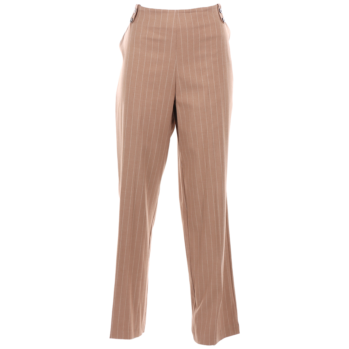 Pantal&oacute;n Corte Recto con El&aacute;stico en Cintura Ann Miller para Mujer image number null