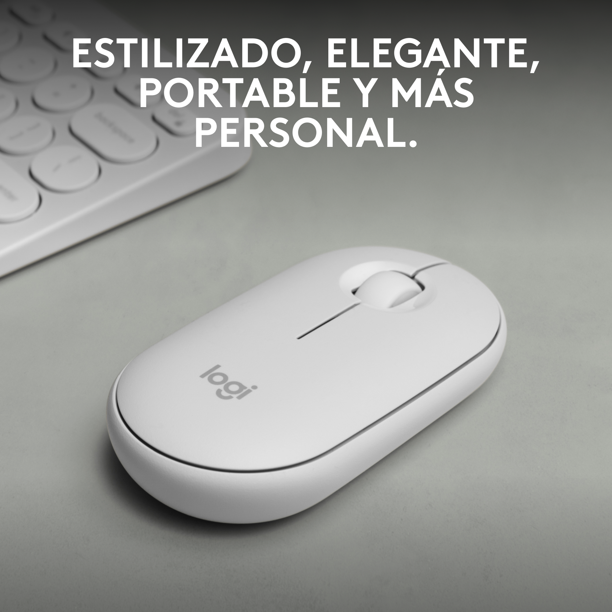 Mouse Inal&aacute;mbrico Pebble 2 M350s image number null