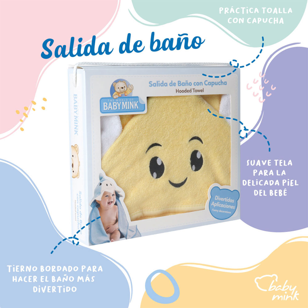 Salida de Ba&ntilde;o Maia Baby Mink image number null