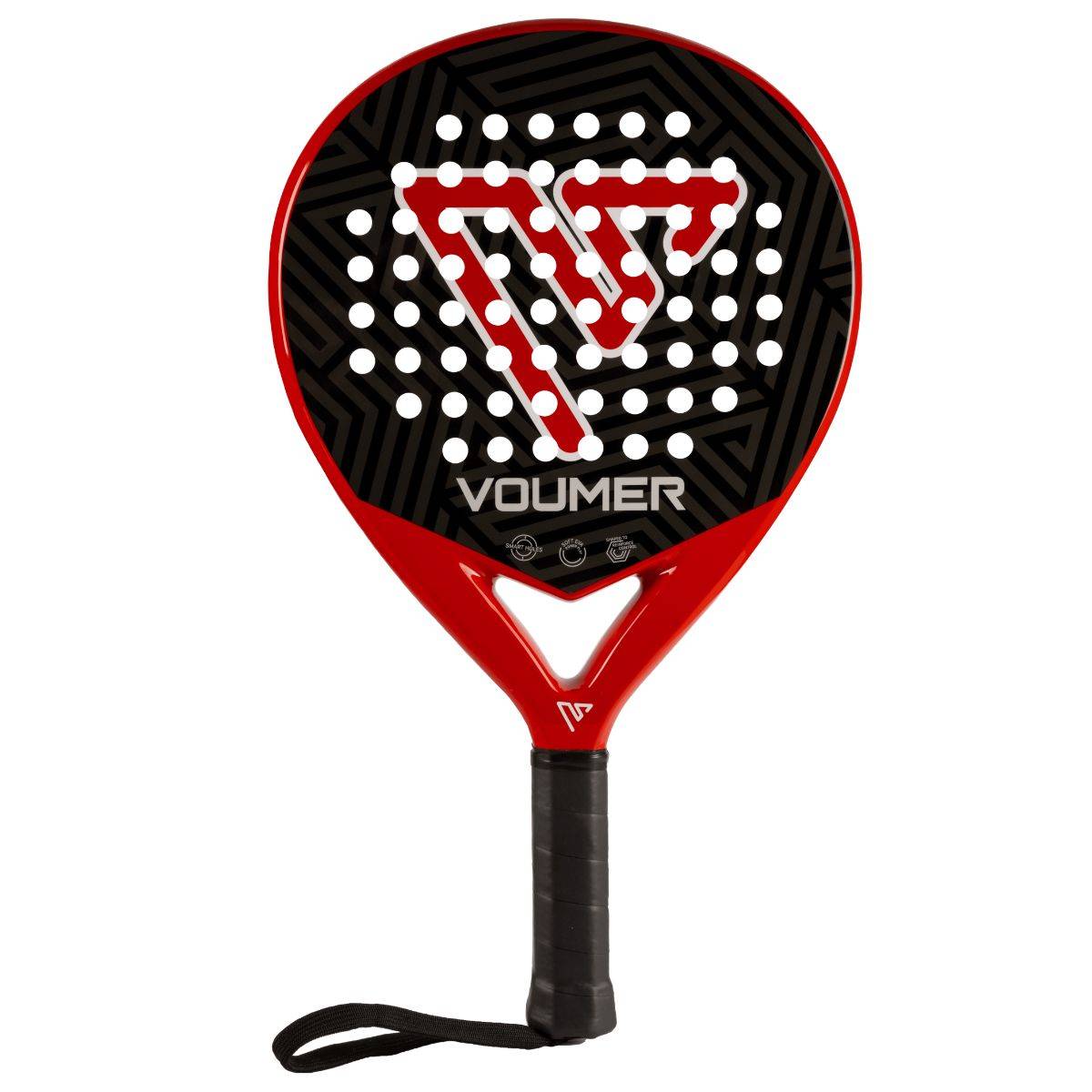 Pala Para Padel Voumer Vouredint Adulto Fibra De Carbono image number null