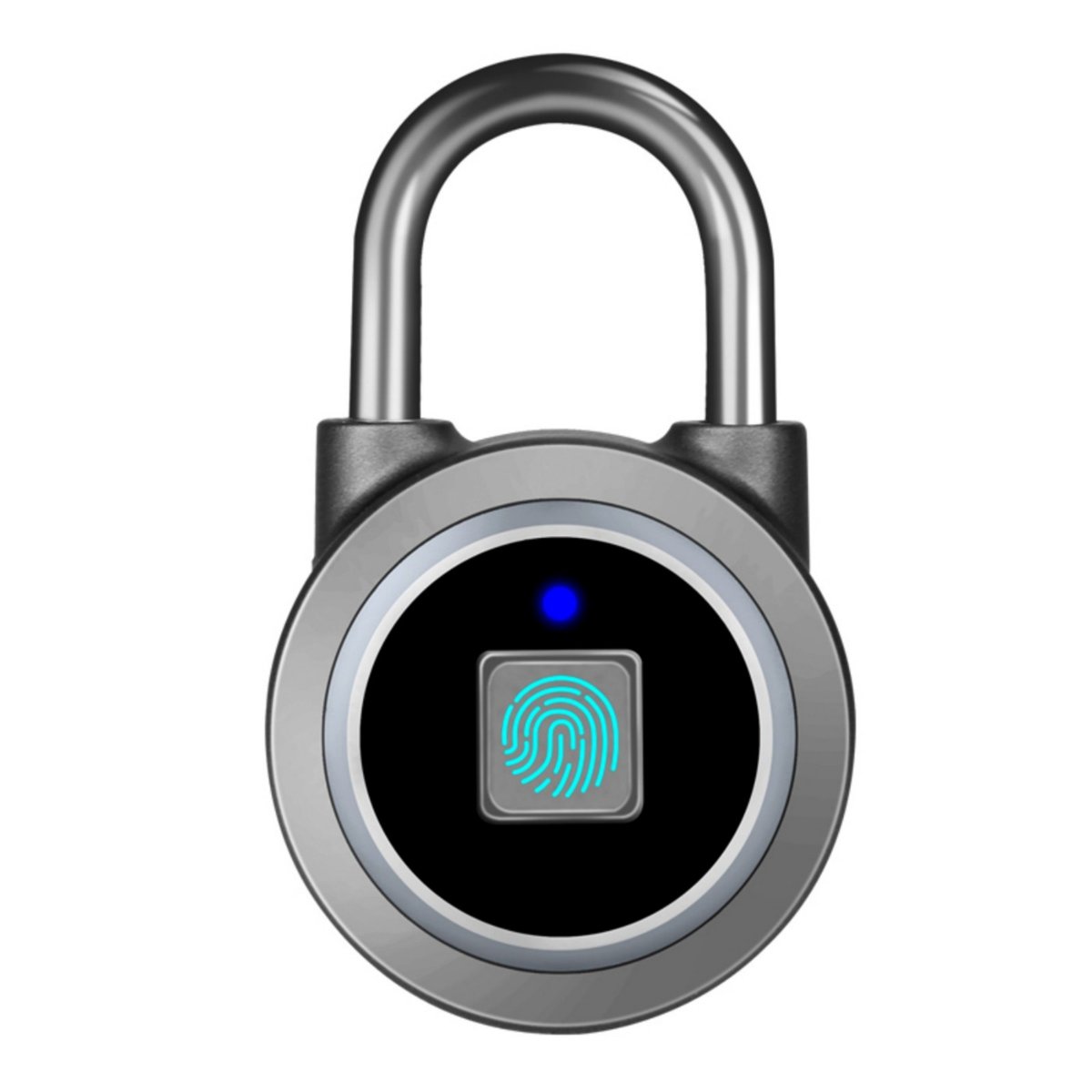 Candado Inteligente Recargable Bluetooth Huella Dactilar image number null