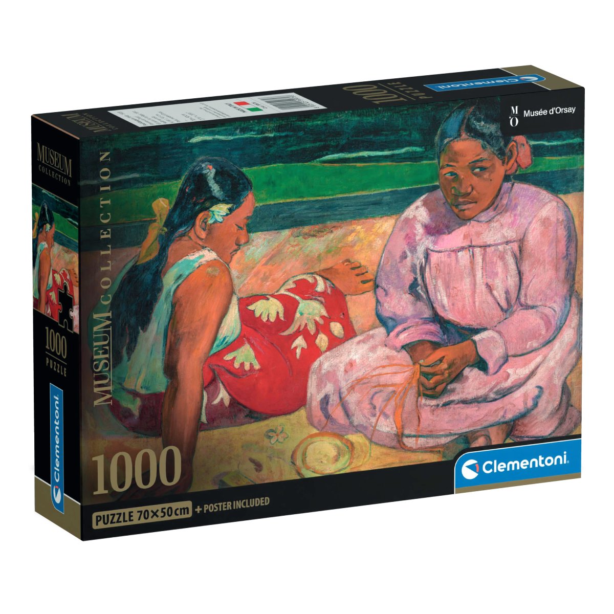 Rompecabezas Clementoni 1000 Piezas Museo Mujer Tahit image number null