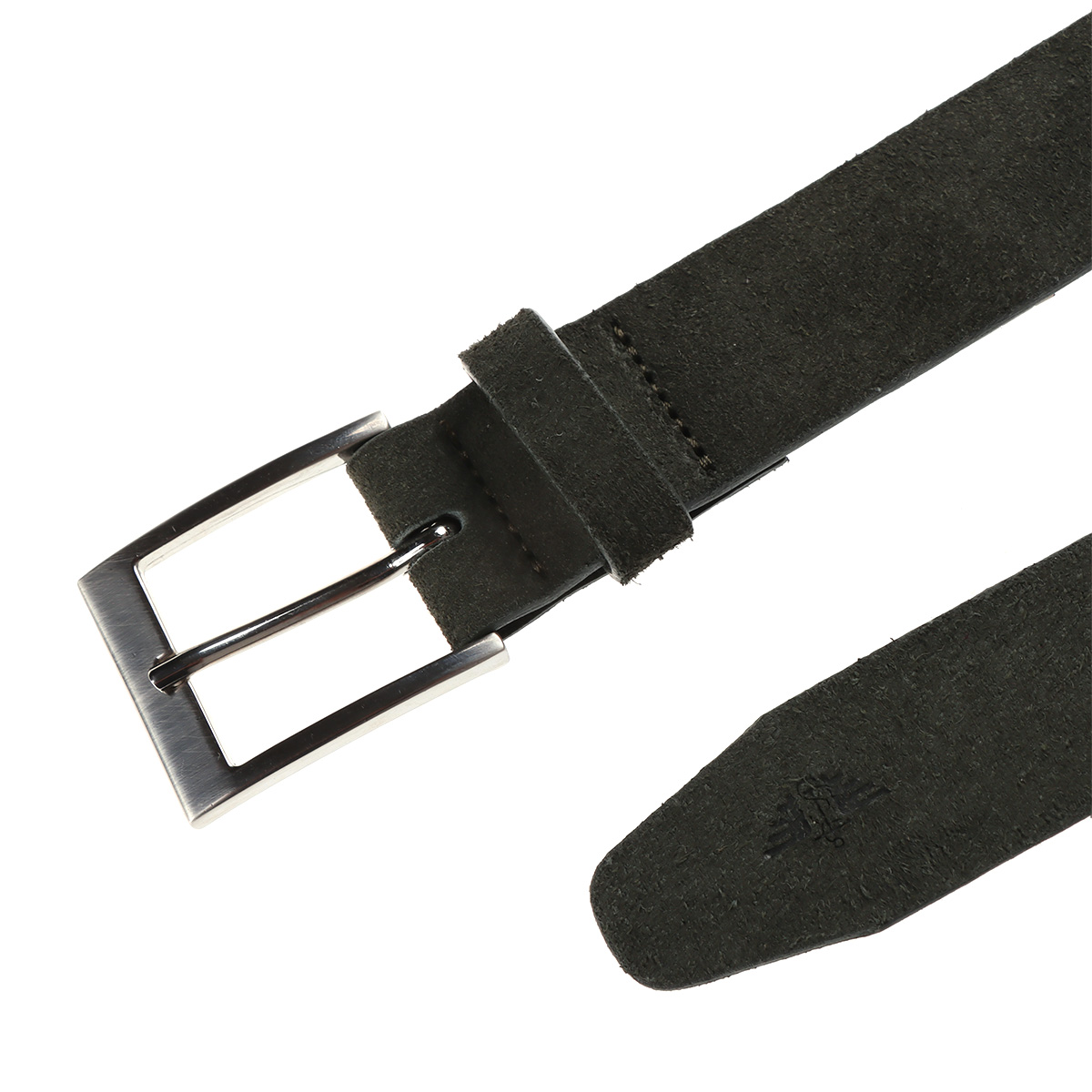 Cintur&oacute;n Gamuza Verde Oscuro Dockers para Hombre image number null