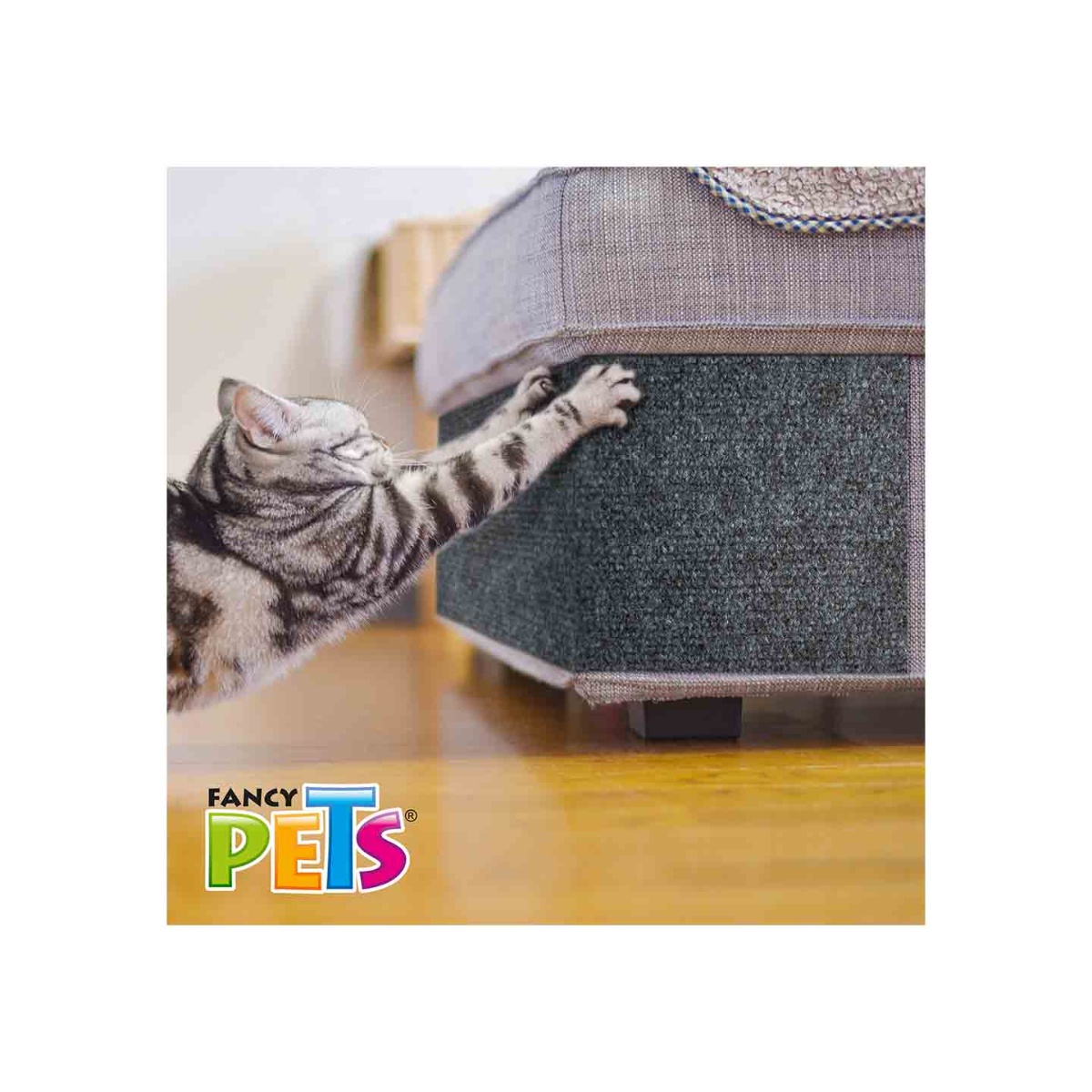 Tapiz Rascador Adherible Gris Oxford Fancy Pets image number null