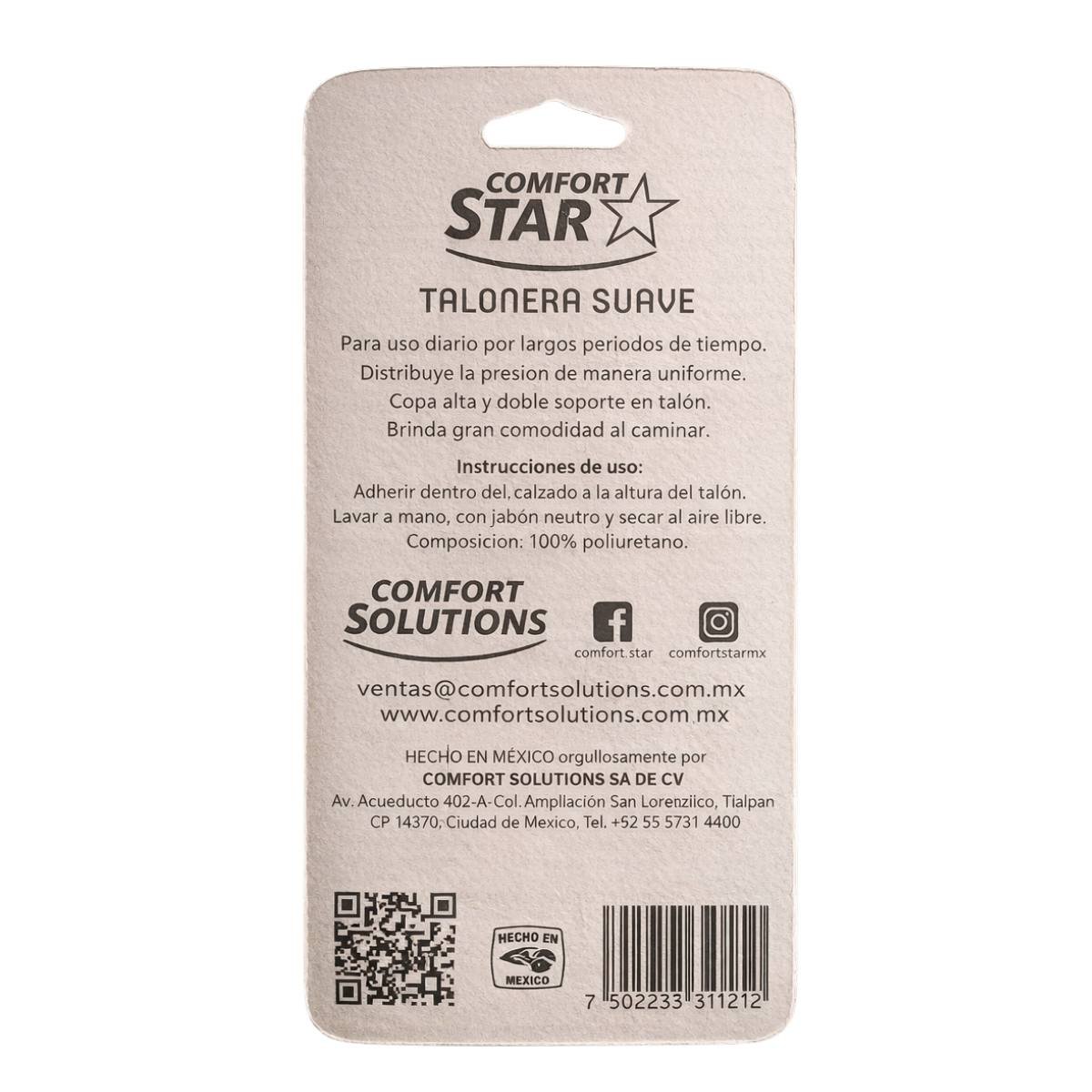 Talonera Elastogel Para Mujer Comfort Star image number null