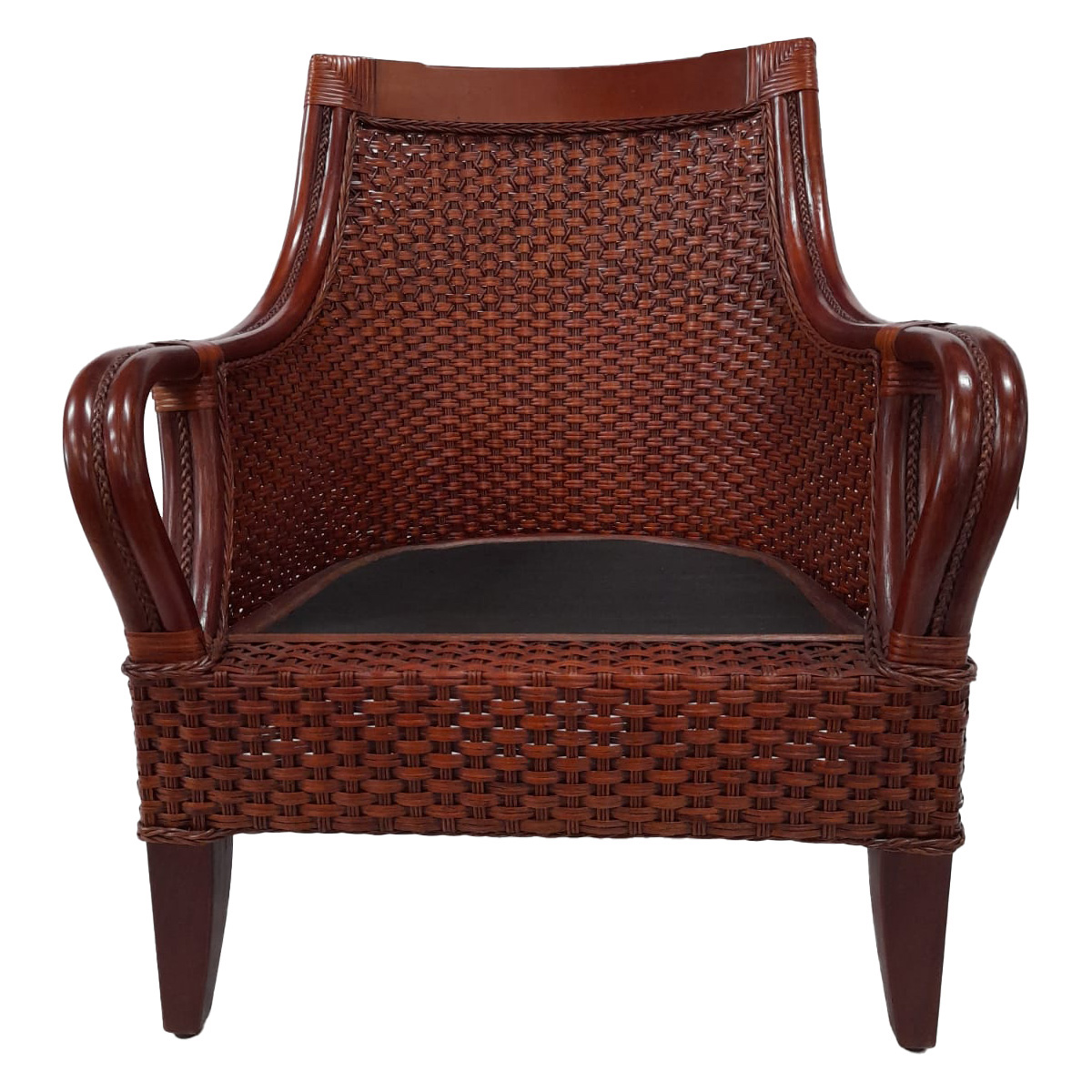 Temari Sill&oacute;n Brown Vintage Home image number null