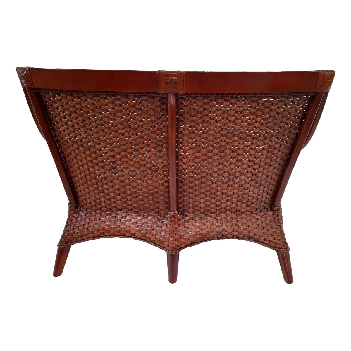 Temari Settee Brown Vintage Home image number null
