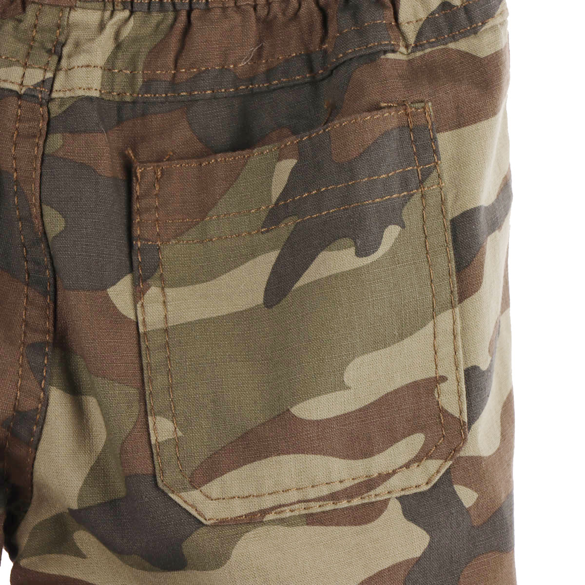 Bermuda Camuflaje Tonos Tierra de Algod&oacute;n Fukka para Ni&ntilde;o image number null