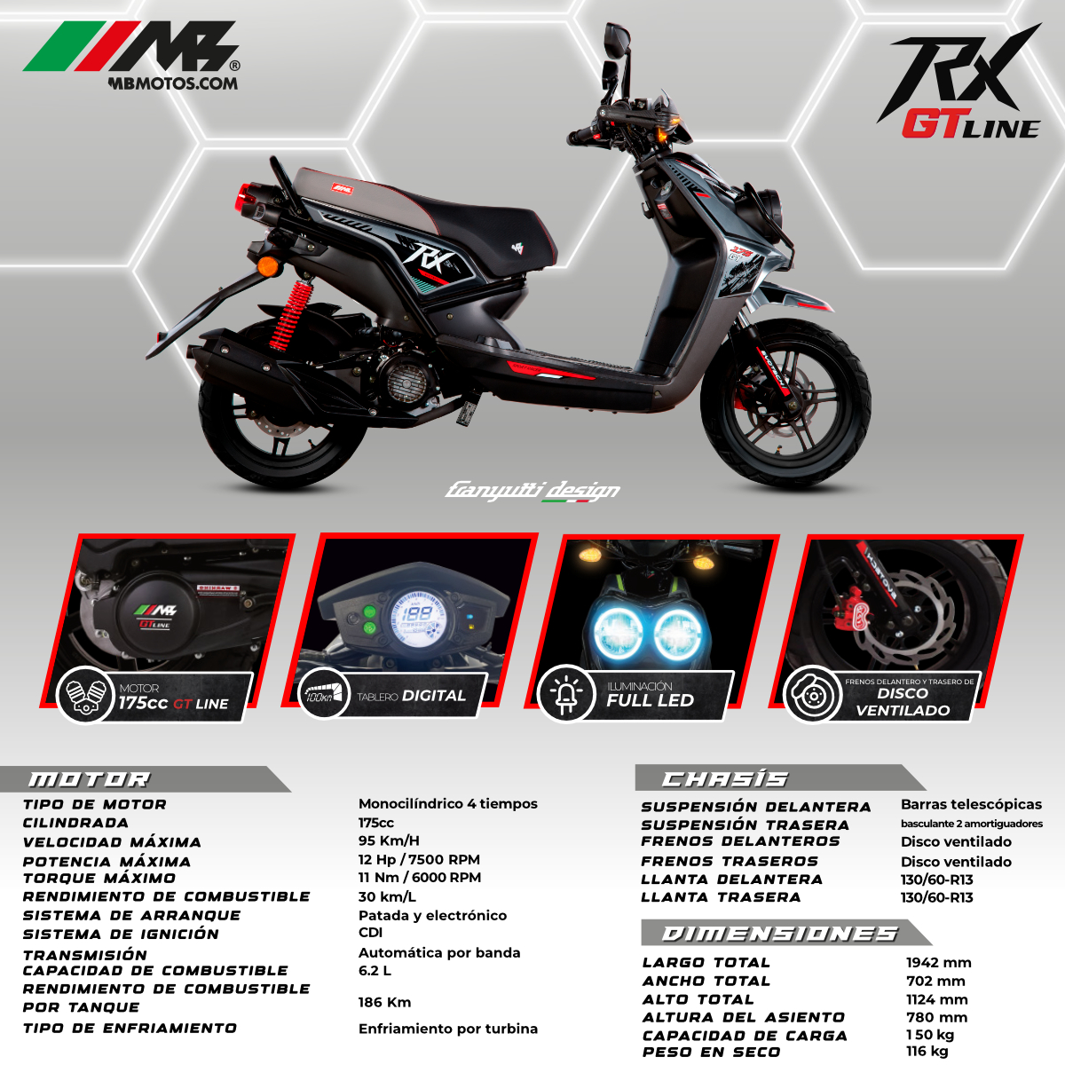 MB RX 175 GT LINE image number null
