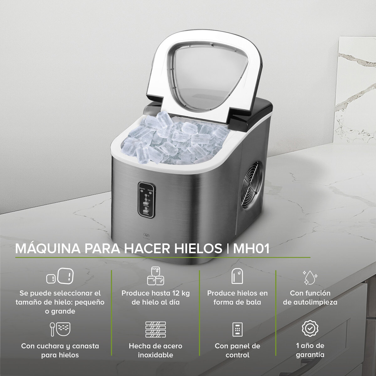 M&aacute;quina de Hielo Avera image number null