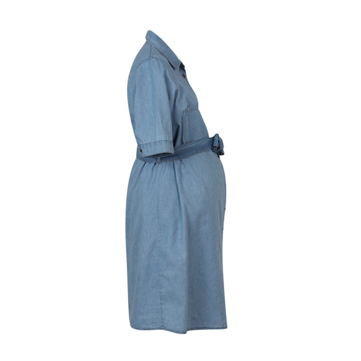Vestido Maternidad Con Cuello Camisero Nine To Go image number null