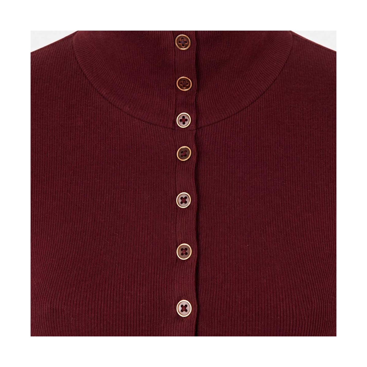 Blusa Cuello Alto Philosophy Para Mujer Junior image number null