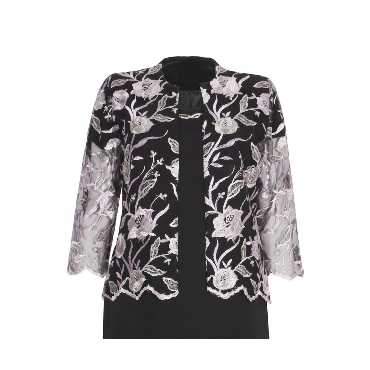 Conjunto Dos Piezas Saco y Vestido Joces para Mujer Curvy image number null