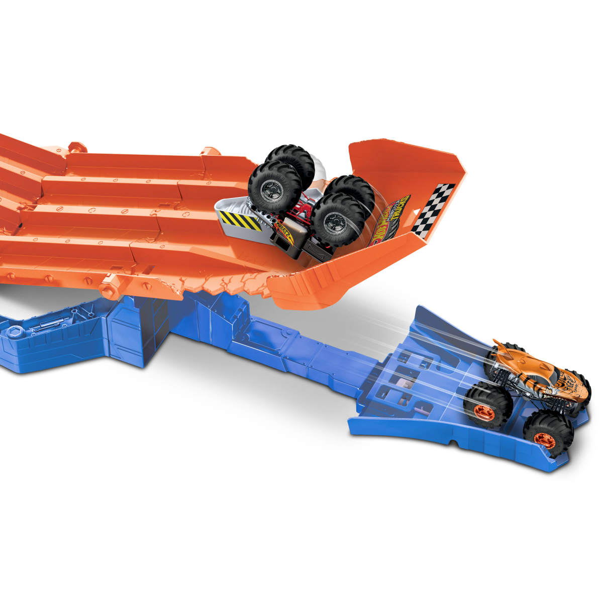 Pista Hot Wheels Monster Trucks Carrera De Destrucci&oacute;n image number null