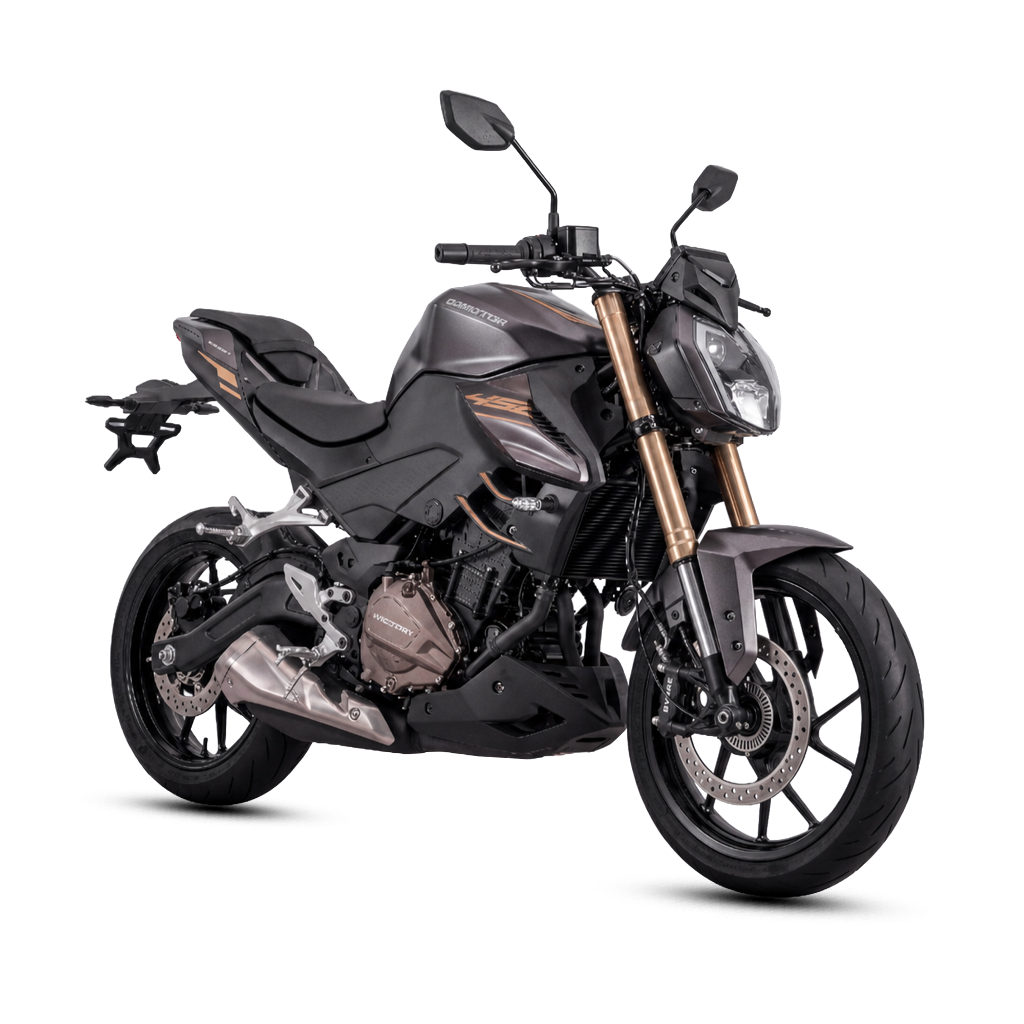 Motocicleta Deportiva Negra Motor 450c 2026 image number null