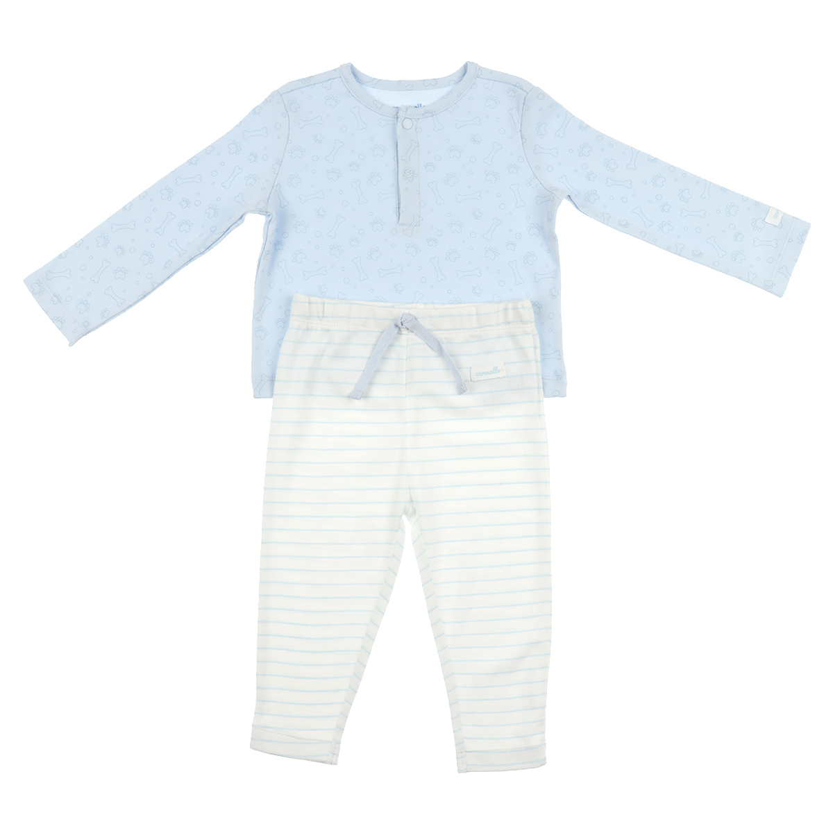 Conjunto Camisa y Pants Algod&oacute;n Carosello para Beb&eacute; Ni&ntilde;o image number null