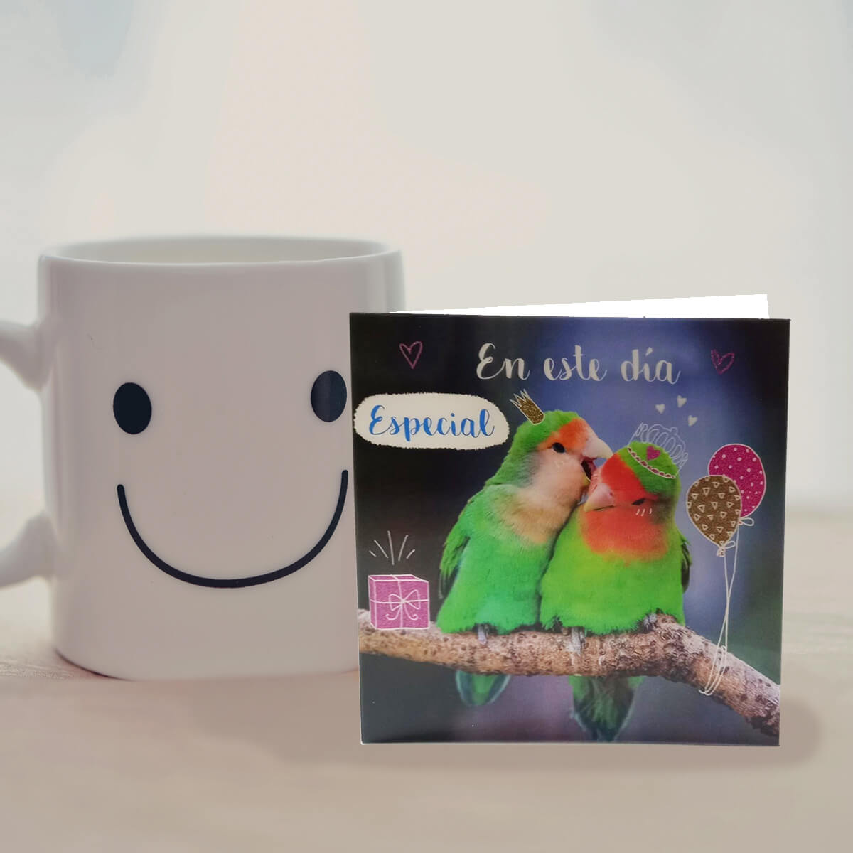 Tarjetas Felicitaci&oacute;n 3D Nico image number null