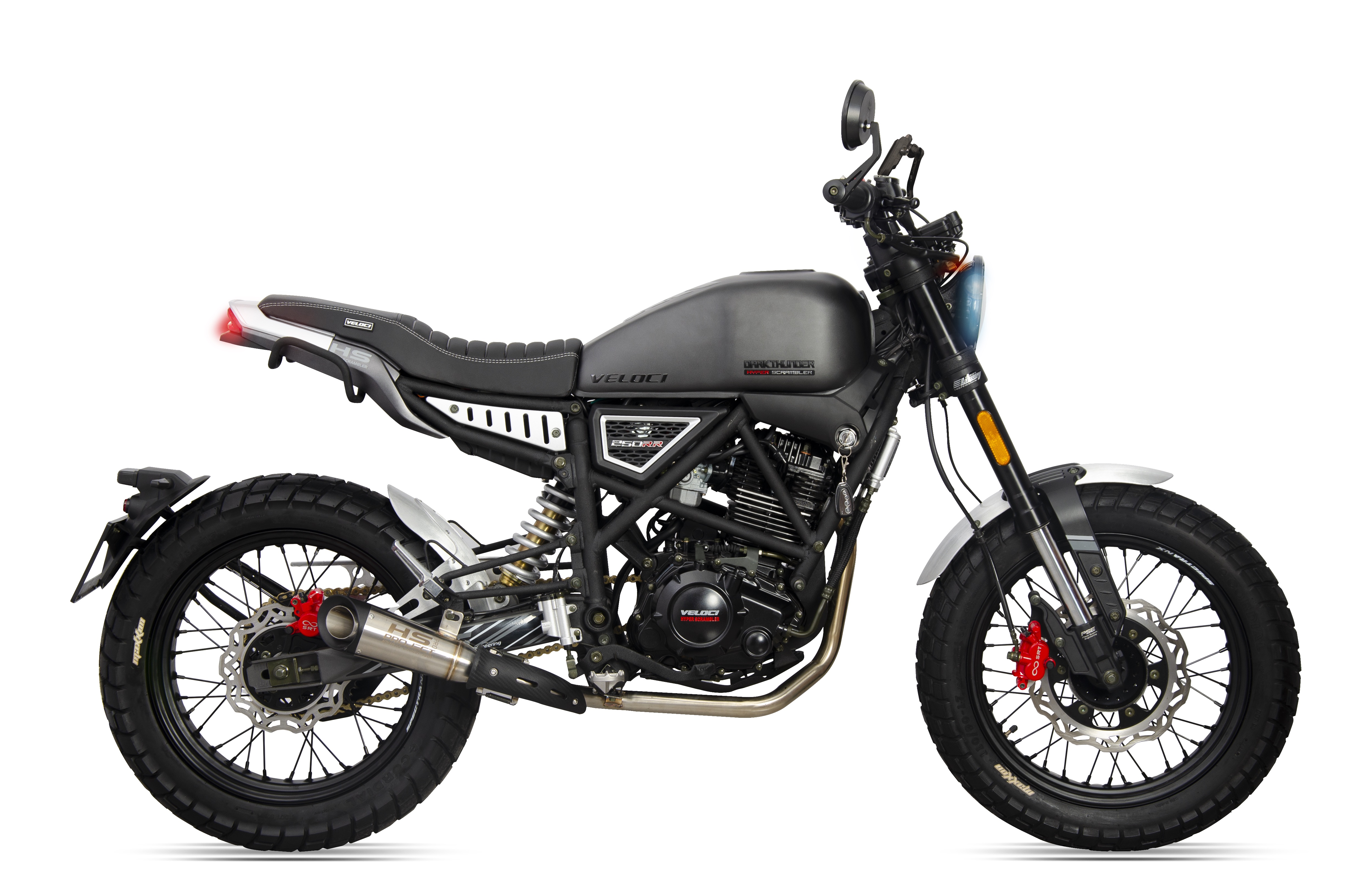 Dark Thunder Hyper Scrambler 250Cc 2026 Titanio image number null